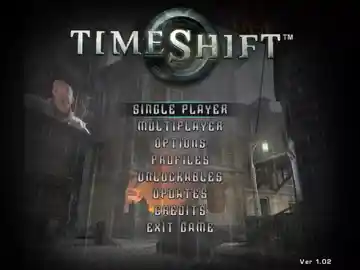 TimeShift (USA) screen shot title